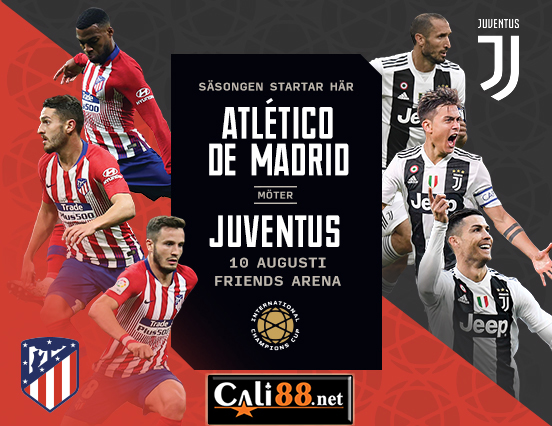 Soi kèo Atletico Madrid vs Juventus, 23h00 ngày 10/8 – ICC 2019