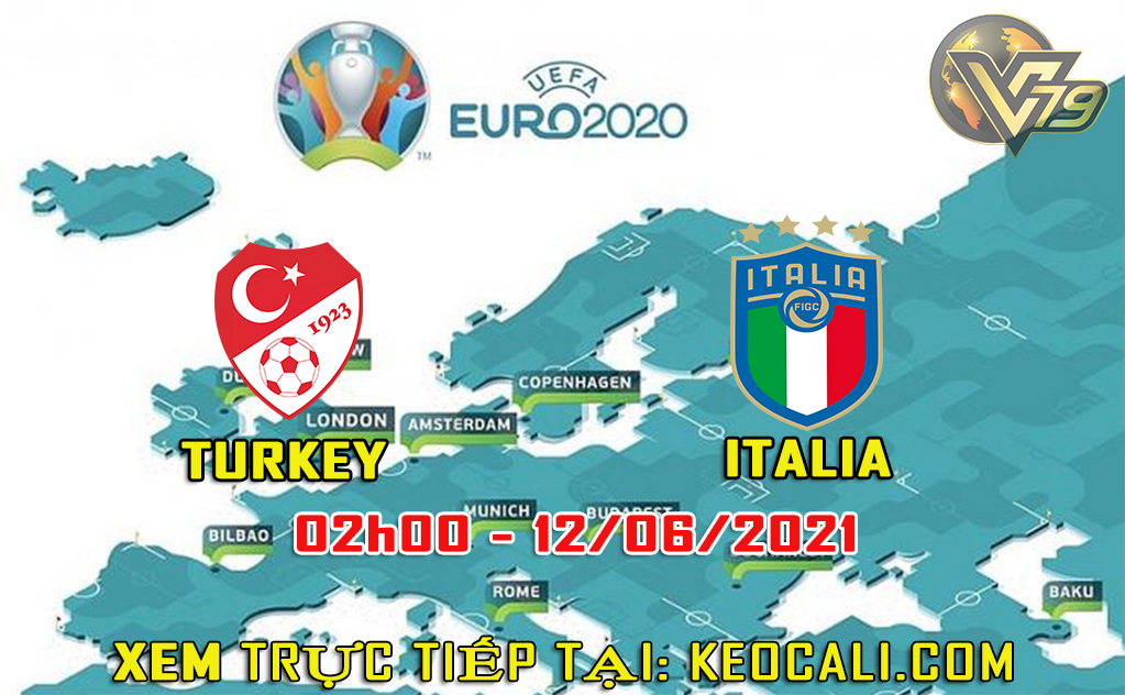 soi kèo Thổ Nhĩ Kỳ vs Italia