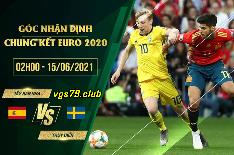 Soi kèo Tây Ban Nha vs Thụy Điển, 2h00 ngày 15/6 – Euro 2021