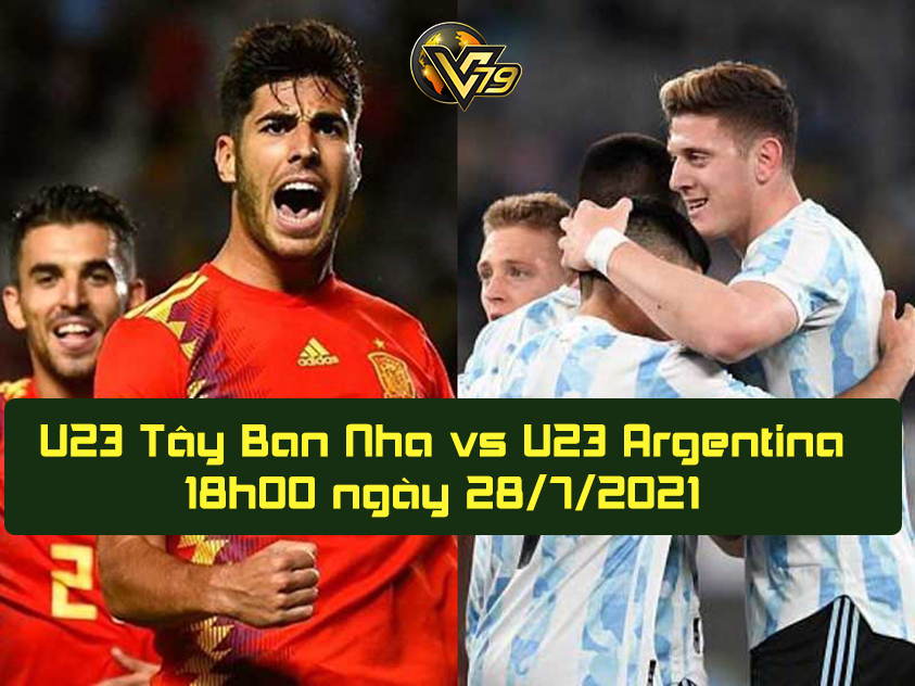 U23 Tây Ban Nha vs U23 Argentina