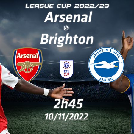 Soi kèo macao Arsenal vs Brighton, 2h45 ngày 10/11 -League Cup